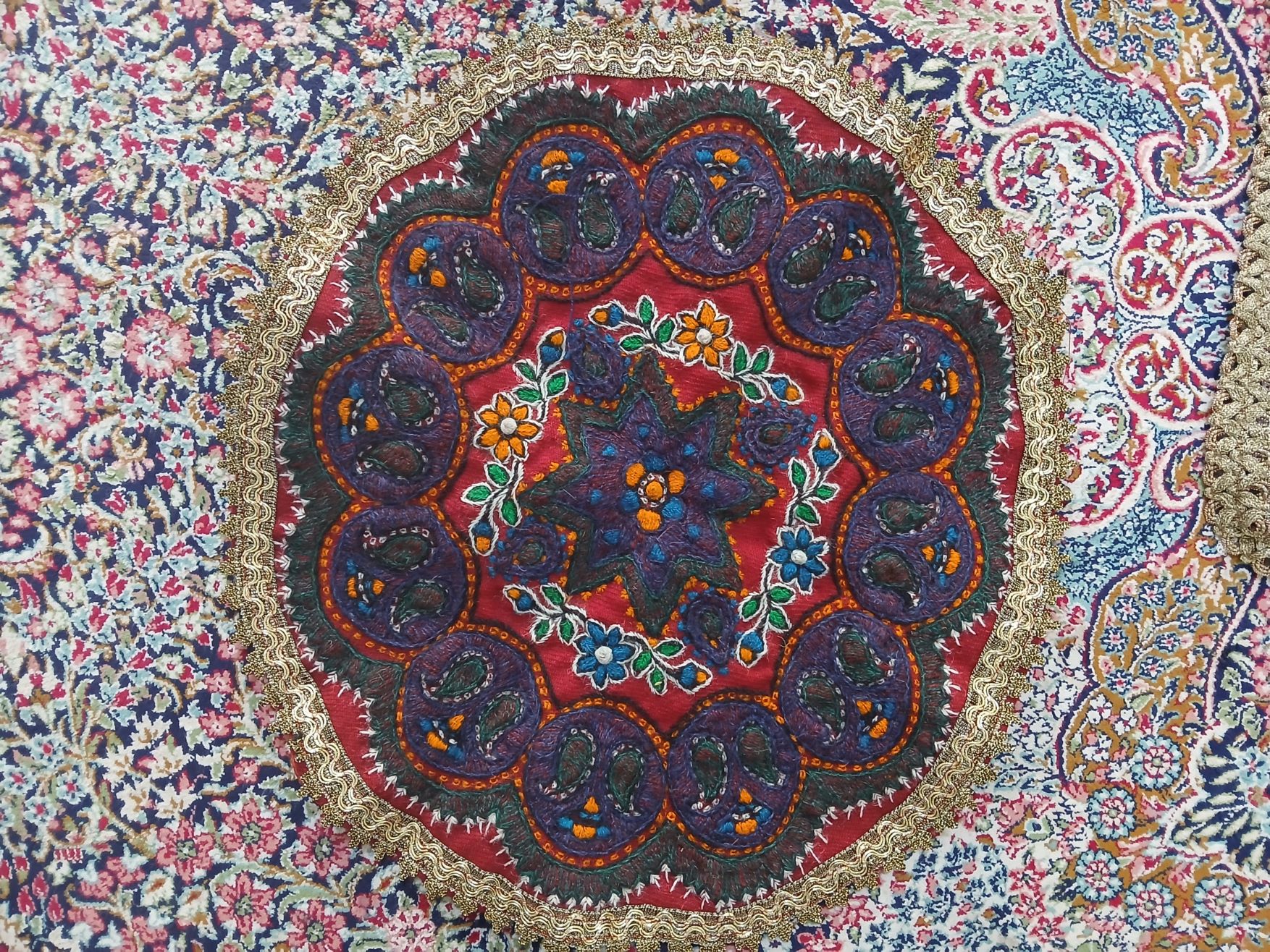 پته دست دوز اصل کرمان 